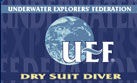 UEF dry suit diver
